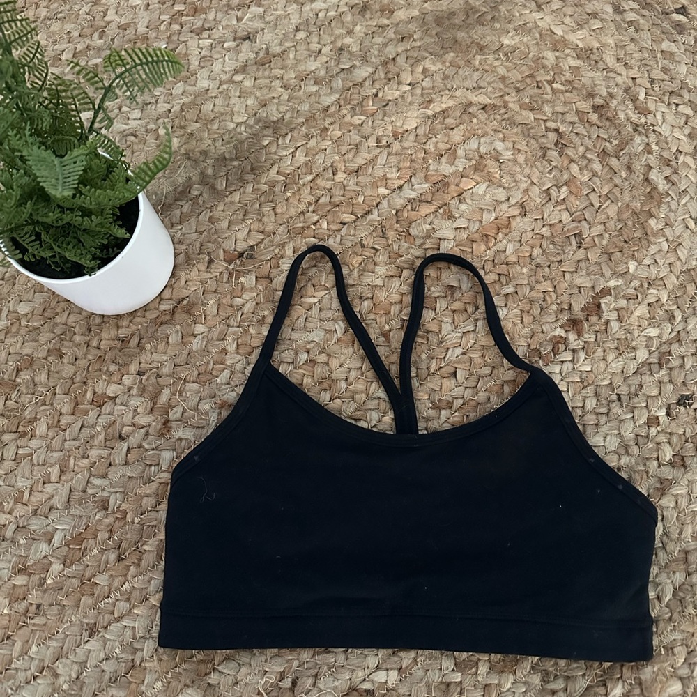 lululemon athletica Black Strappy Sports Bra